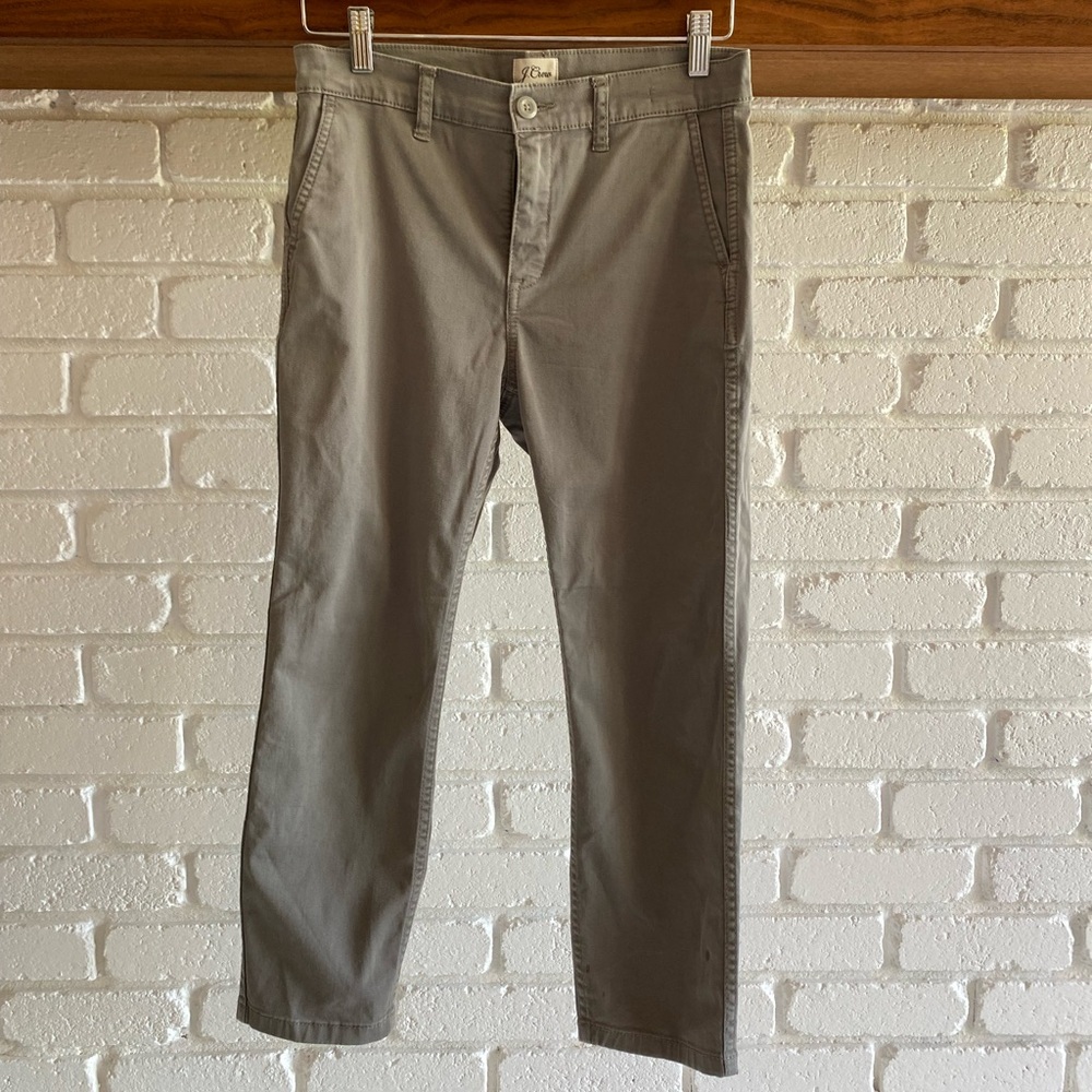 J.Crew Gray Chinos